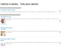 Tablet Screenshot of cabeloscuidados.blogspot.com