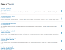 Tablet Screenshot of green-travel-today.blogspot.com
