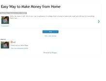 Tablet Screenshot of easymoney-from-your-computer.blogspot.com