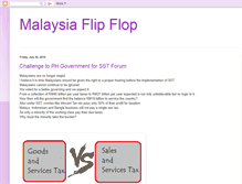 Tablet Screenshot of malaysiaflipflop.blogspot.com