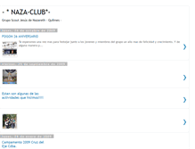 Tablet Screenshot of nazaclub.blogspot.com