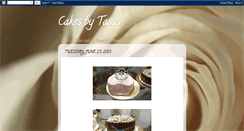 Desktop Screenshot of cakesbytasso.blogspot.com