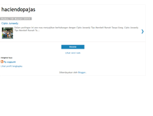 Tablet Screenshot of haciendopajas.blogspot.com