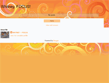 Tablet Screenshot of focuswhitney.blogspot.com