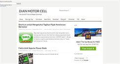 Desktop Screenshot of dianmotorcell.blogspot.com