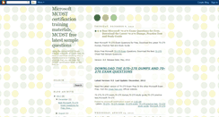 Desktop Screenshot of mcdst-certification.blogspot.com