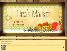 Tablet Screenshot of linasmarket.blogspot.com