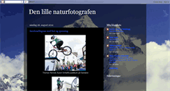 Desktop Screenshot of denlillenaturfotografen.blogspot.com