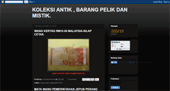 Desktop Screenshot of koleksiantik-mistik.blogspot.com