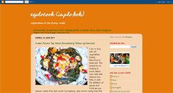 Desktop Screenshot of explocook.blogspot.com