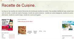 Desktop Screenshot of cuisine-malin.blogspot.com