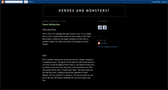 Desktop Screenshot of heroesandmonster.blogspot.com