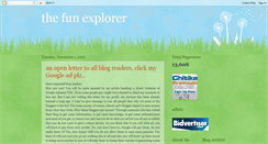 Desktop Screenshot of dkexplorer.blogspot.com