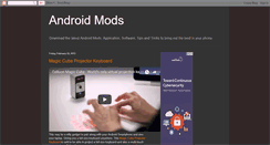 Desktop Screenshot of androidmods.blogspot.com