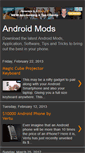 Mobile Screenshot of androidmods.blogspot.com