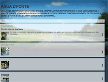 Tablet Screenshot of aguadfonte.blogspot.com