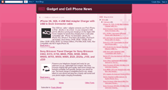 Desktop Screenshot of cellphone-gadget003.blogspot.com