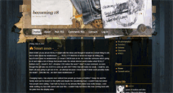 Desktop Screenshot of becoming18.blogspot.com