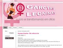 Tablet Screenshot of garotasleoninas.blogspot.com