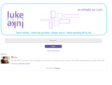 Tablet Screenshot of lukehash.blogspot.com