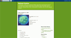 Desktop Screenshot of malvanifood.blogspot.com