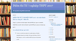 Desktop Screenshot of diemthitotnghiep.blogspot.com