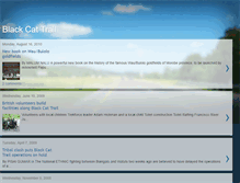 Tablet Screenshot of blackcattrail.blogspot.com
