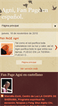 Mobile Screenshot of agni-fanpage-spanish.blogspot.com