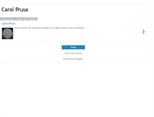 Tablet Screenshot of carolprusahome.blogspot.com