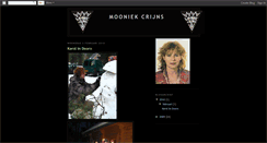 Desktop Screenshot of mooniekcrijns.blogspot.com