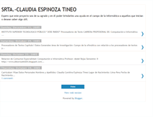 Tablet Screenshot of claucari18.blogspot.com