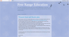 Desktop Screenshot of freerangeeducation.blogspot.com