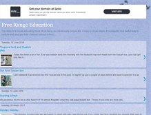 Tablet Screenshot of freerangeeducation.blogspot.com