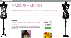 Desktop Screenshot of amandasmakeupmadness.blogspot.com