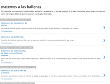 Tablet Screenshot of matemosalasballenas.blogspot.com