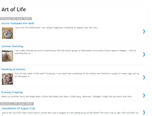 Tablet Screenshot of capturelifecreateart.blogspot.com