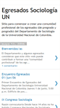 Mobile Screenshot of egresadossociologiaun.blogspot.com