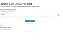 Tablet Screenshot of darcheibinah.blogspot.com
