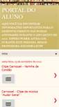 Mobile Screenshot of professorinhaportaldoaluno.blogspot.com