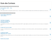 Tablet Screenshot of guia-dos-curiosos.blogspot.com