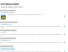 Tablet Screenshot of misterhultaren.blogspot.com
