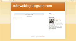 Desktop Screenshot of ederweblog.blogspot.com