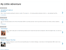 Tablet Screenshot of meandmylittleadventure.blogspot.com