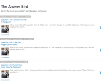 Tablet Screenshot of answerbird.blogspot.com