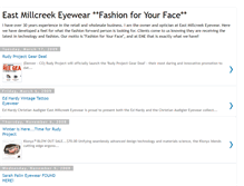 Tablet Screenshot of eastmillcreekeyewear.blogspot.com