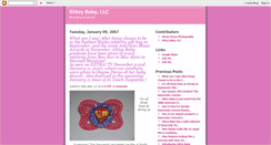 Desktop Screenshot of glitzybabyllc.blogspot.com