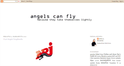 Desktop Screenshot of angelscanflybecause.blogspot.com