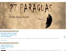 Tablet Screenshot of 27paraguas.blogspot.com