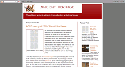 Desktop Screenshot of ancient-heritage.blogspot.com