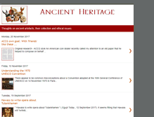Tablet Screenshot of ancient-heritage.blogspot.com